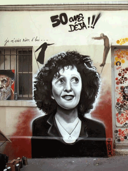 Belleville Paris Edith Piaf