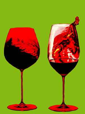 red and orange wine category