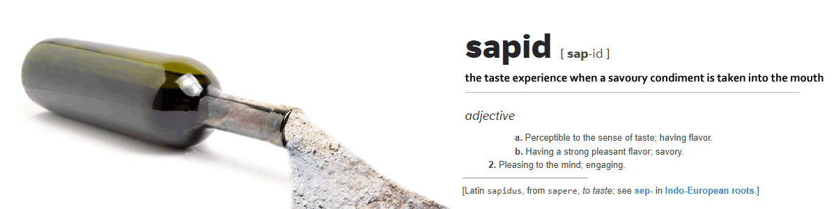 Understanding Sapidity – the taste of something savoury in wines